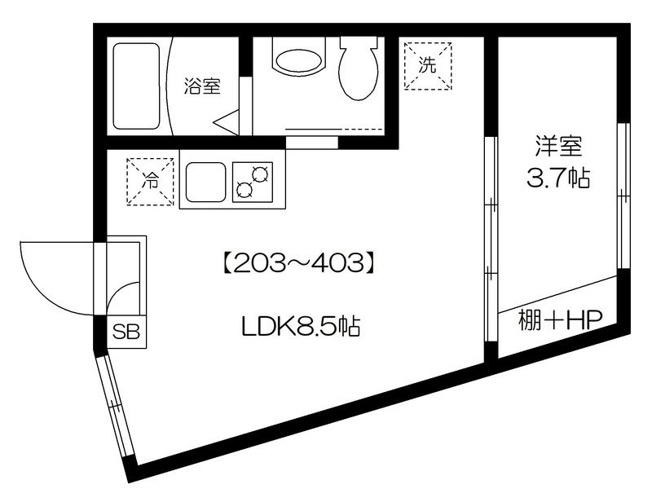 【間取り】 | TYPE OOI