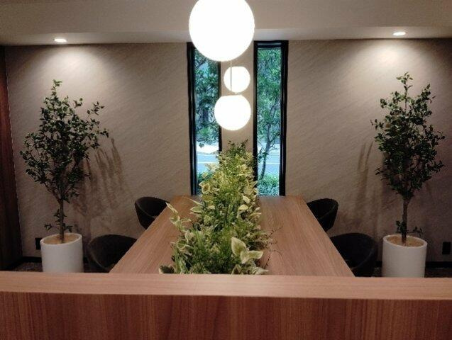 アクシルコート早稲田のロビー