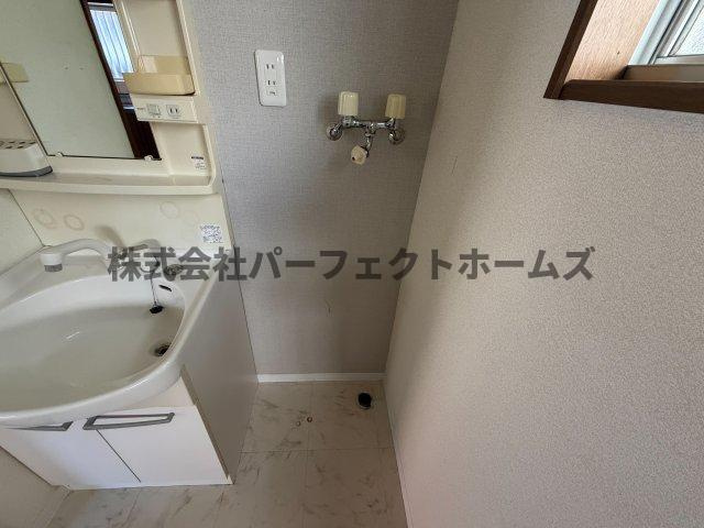 本町戸建　賃貸のその他|洗濯機置場です