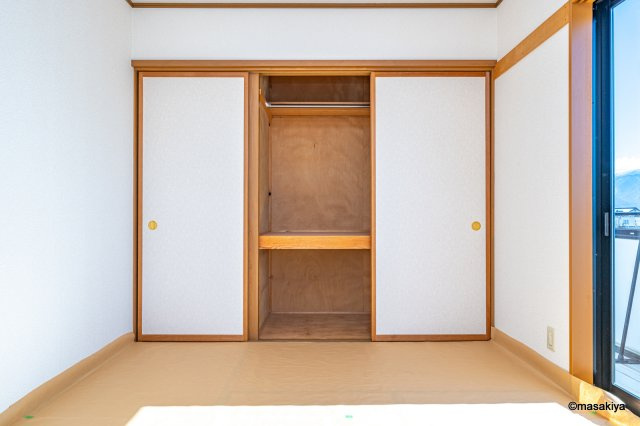 北長池戸建の収納
