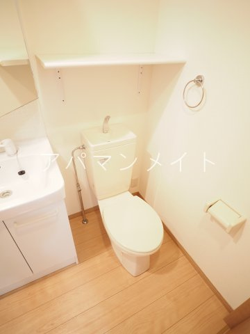 【トイレ】 | ハーミットクラブハウスヒルズ戸塚A棟 | 棚あります