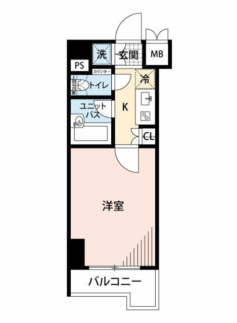 ルーブル飯田橋の間取り