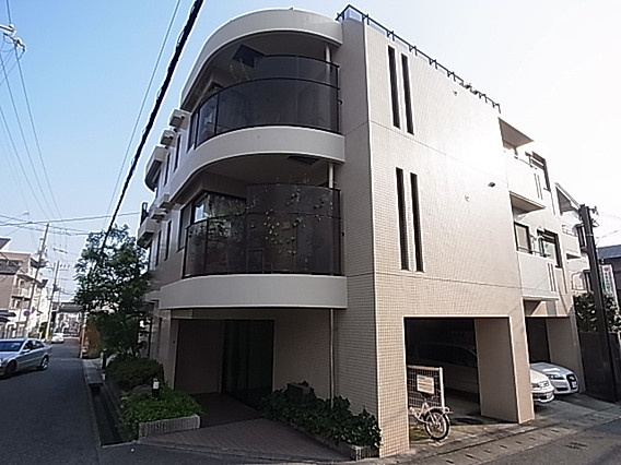 神戸市東灘区御影１丁目の賃貸マンションの外観