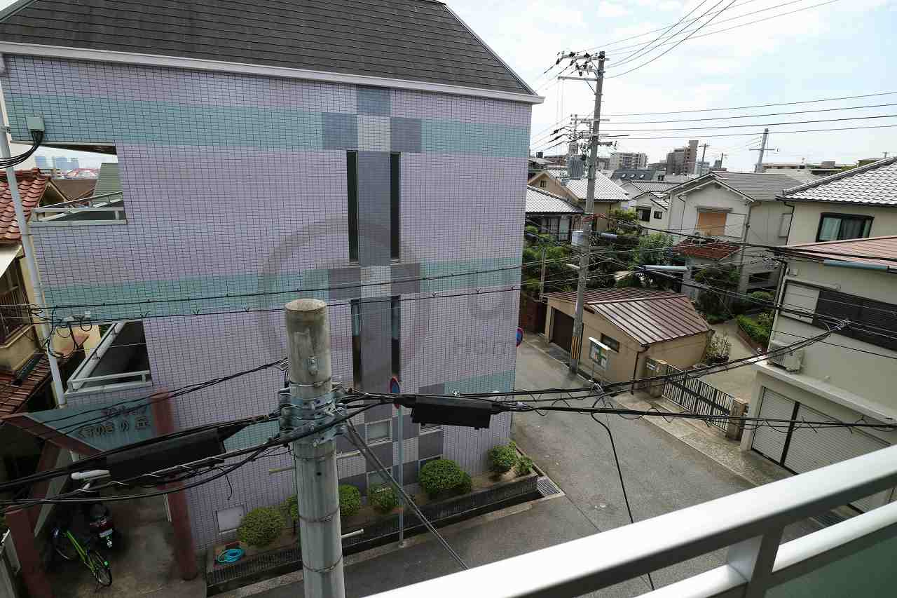 神戸市灘区楠丘町６丁目の賃貸マンションの展望