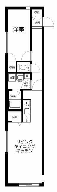 Ｋａｋｕｒｅｇａ桜台の間取り