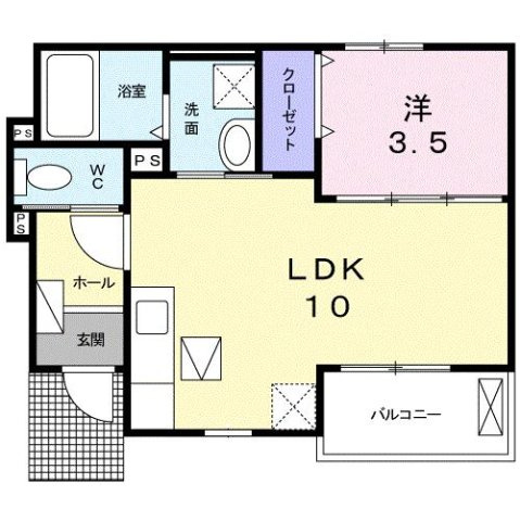 カーサ　グラナの間取り