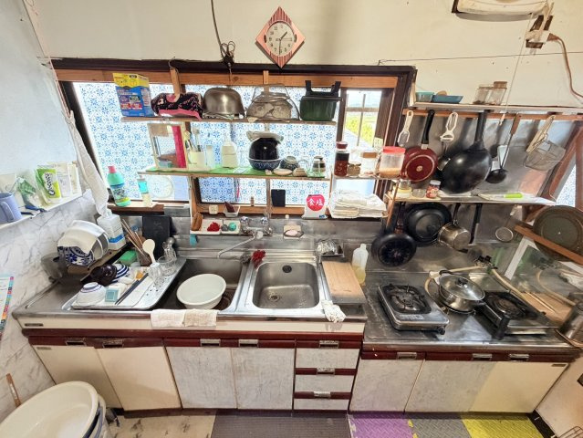 鉾田市借宿中古戸建のキッチン