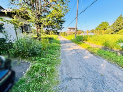 【前面道路含む現地写真】 | 長生郡白子町　中古戸建 | 前面道路含む現地写真です