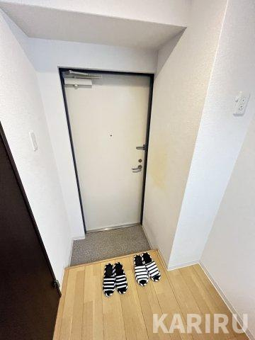アンソレイユ京橋の玄関|同物件別部屋の写真です。
