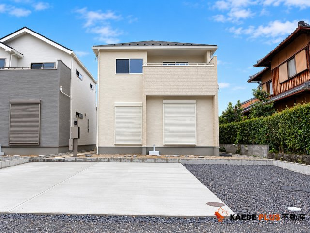 【カエデプラス不動産】いろどりアイタウン　東近江市東沖野2丁目　全2棟の外観|現地写真（外観）10/2　撮影