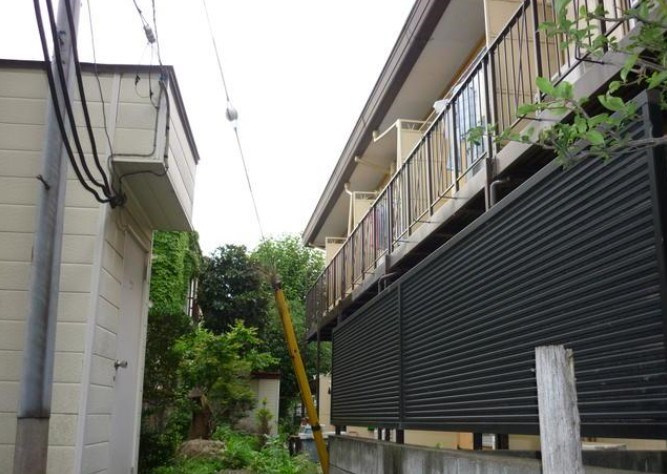 杉並区成田東５丁目のアパートの外観