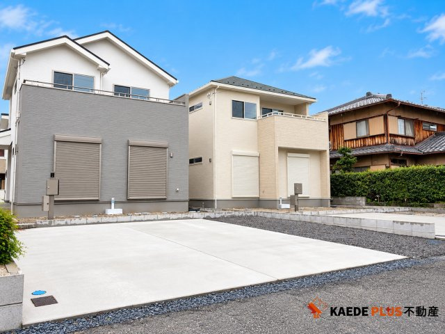 【カエデプラス不動産】いろどりアイタウン　東近江市東沖野2丁目　全2棟の外観|現地写真（外観）10/2　撮影