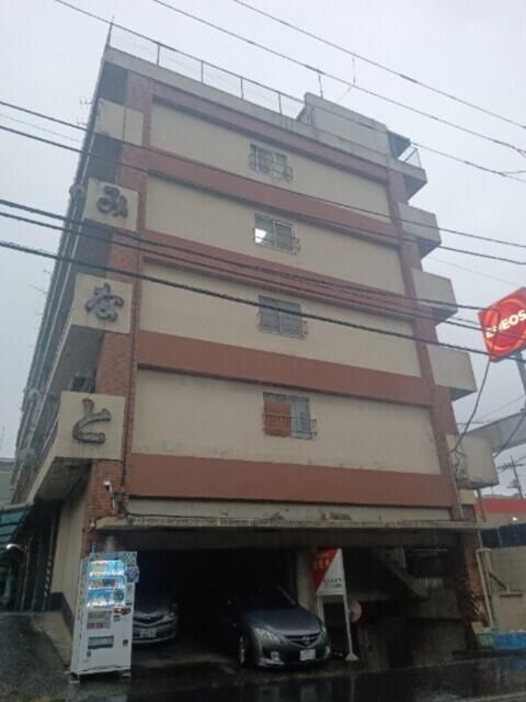 みなとマンションのエントランス