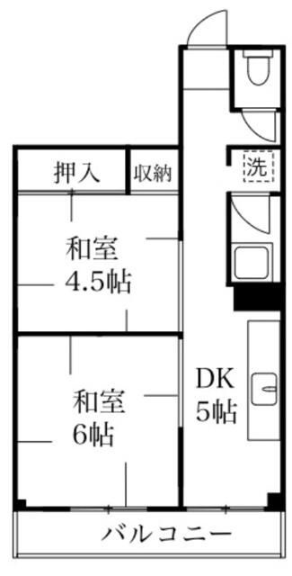 みなとマンションの間取り
