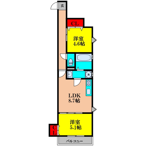 【間取り】