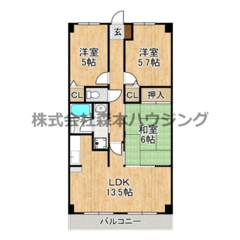 【間取り】 | 　サザンクロス