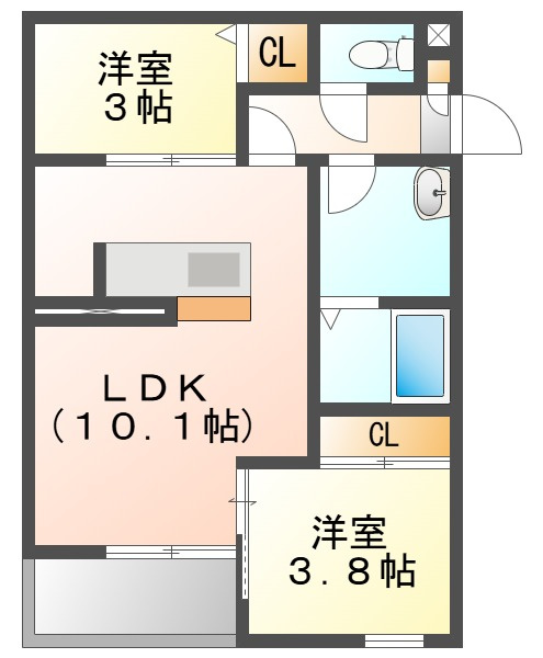 ＲＥＧＡＬＥＳＴ　ＲＯＩＳの間取り