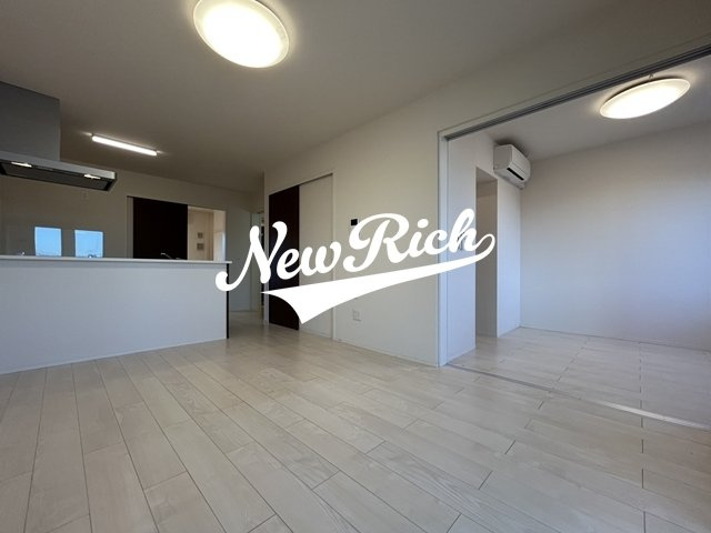 高崎市大八木町のアパートの内装
