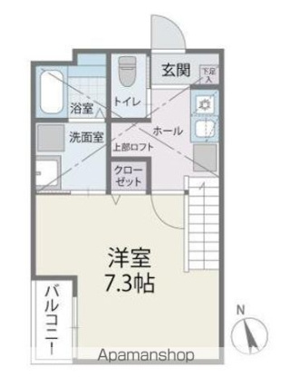 【間取り】 | ジラフ桜ヶ丘A