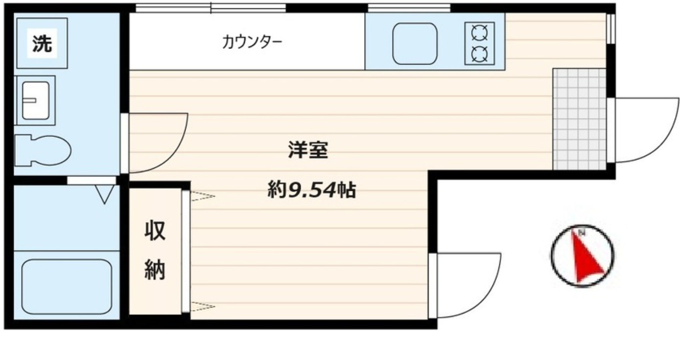 豊島区長崎３丁目の賃貸マンションの間取り