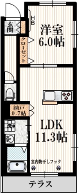 Ｆｌｅｕｒｉｒ高井戸の間取り