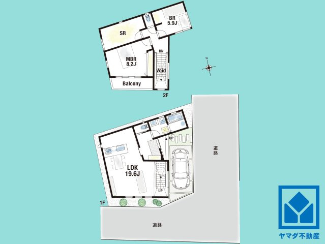 伊丹市松ケ丘４丁目の間取り