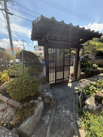 福岡市南区老司二丁目戸建の外観|外はこのようになっています