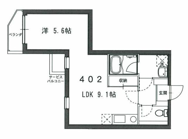 ファブール練馬の間取り