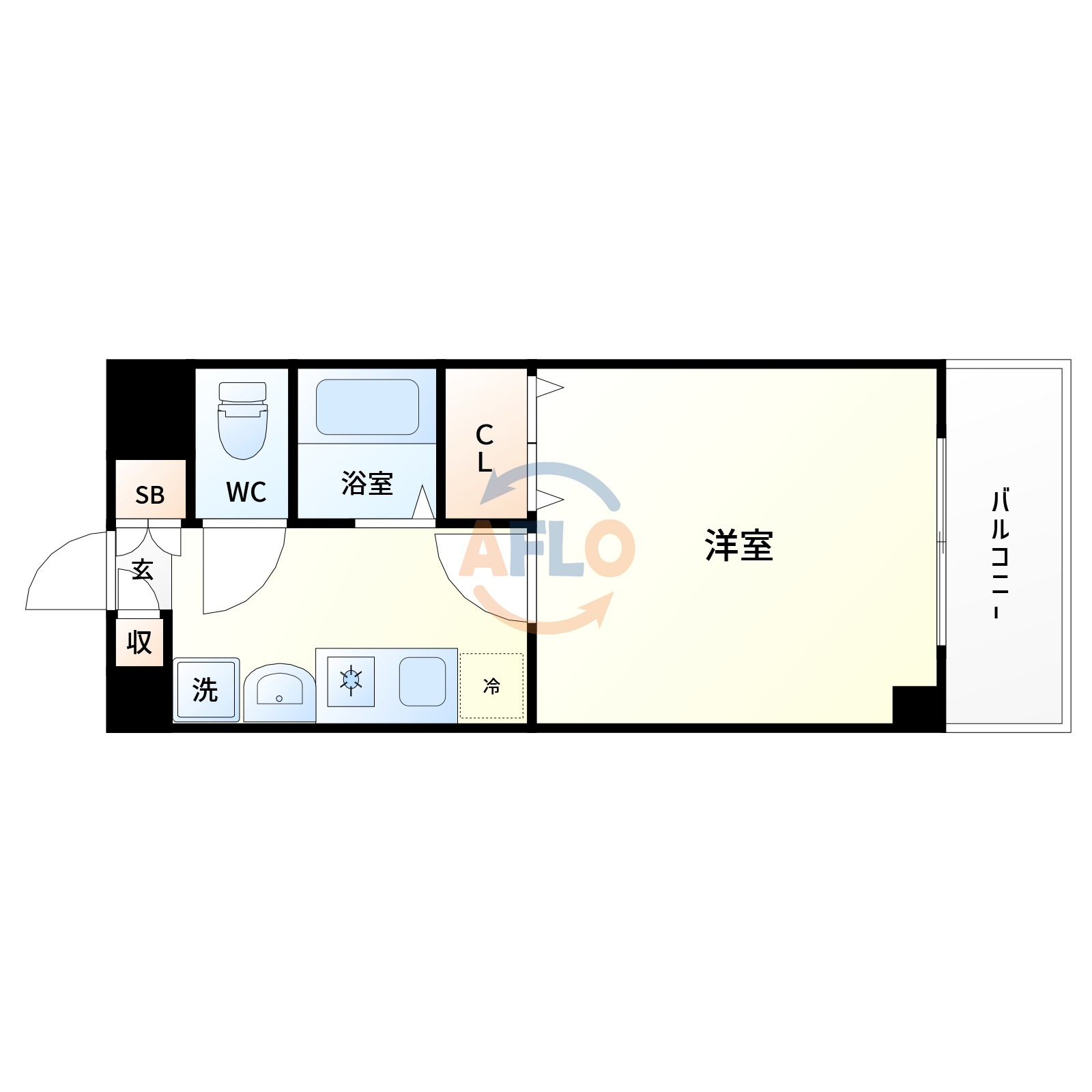 ハートリーフ鈴木の間取り|間取り