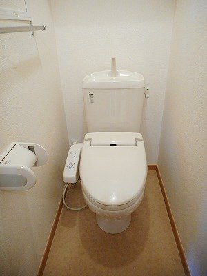 ウェストリバー　弐番館のトイレ