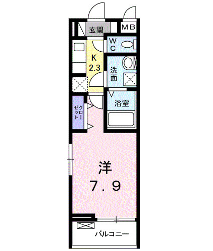 東所沢アーバン　レジデンスの間取り