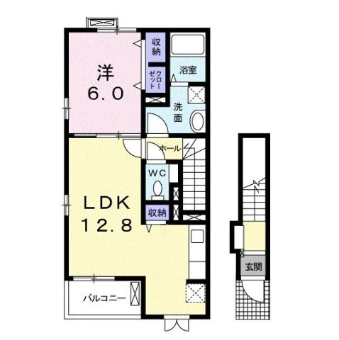 ワン　リヴァーの間取り