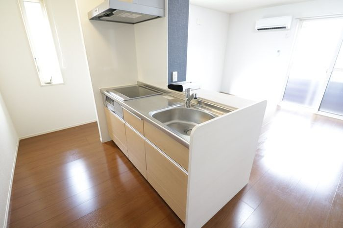 Ｄ－ｒｏｏｍ小矢部　C棟のキッチン