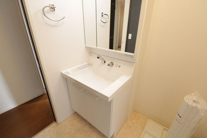 Ｄ－ｒｏｏｍ小矢部　C棟の洗面所