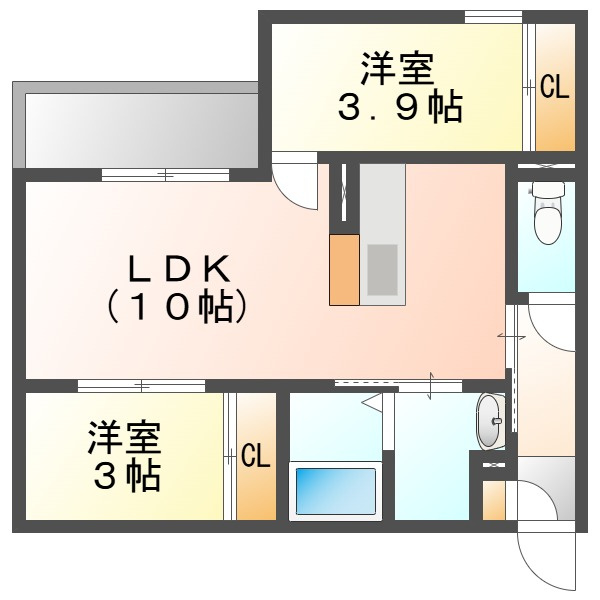 仮称）ＲＥＧＡＬＥＳＴ小橋町１の間取り