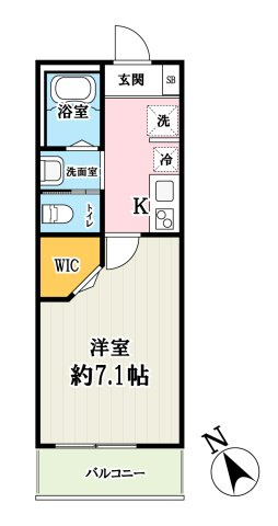 キャメル越谷3の間取り