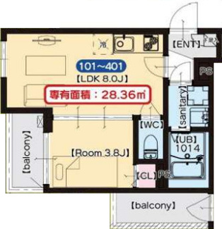 【間取り】 | MAXIV CITY神戸鷹取TRE