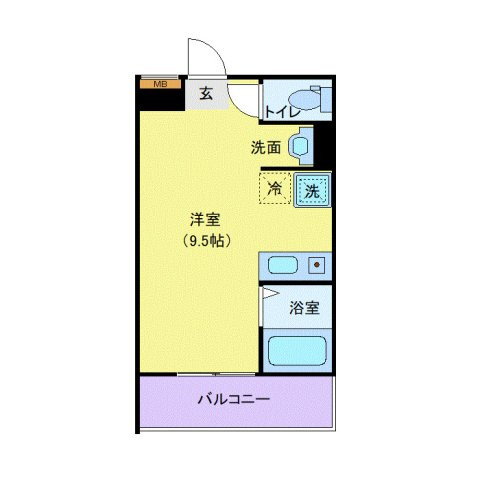 MQuarto聖蹟桜ヶ丘の間取り
