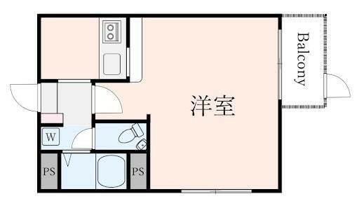 ウィンベルデュエット横浜阪東橋２号館の間取り