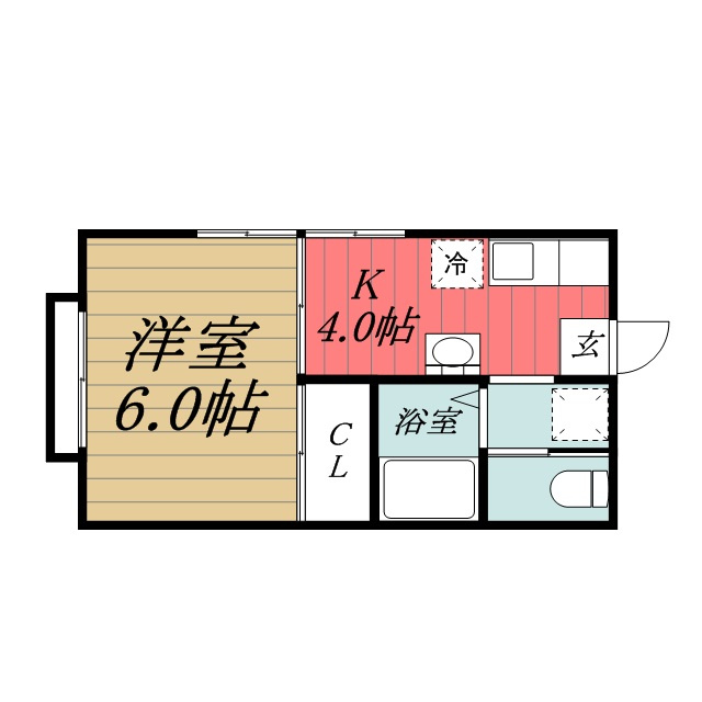 【間取り】 | 第一パレス　A棟