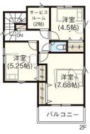 さいたま市北区奈良町の間取り