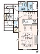 さいたま市北区奈良町の間取り
