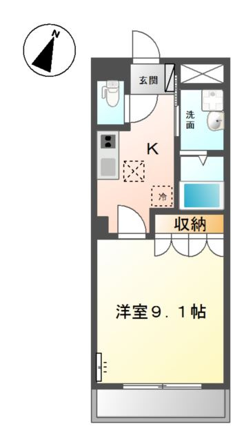 ピュアフェリシスの間取り