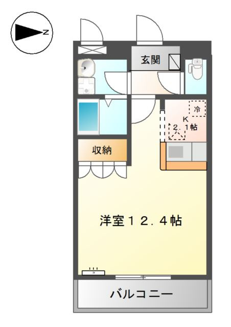 ビバーチェの間取り