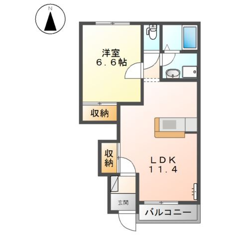 クオーレの間取り