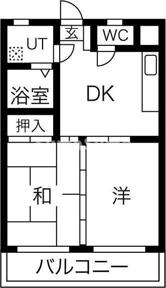 サンシャイン高宮の間取り