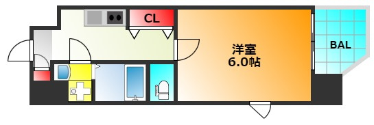 コリーナの間取り|現状有姿