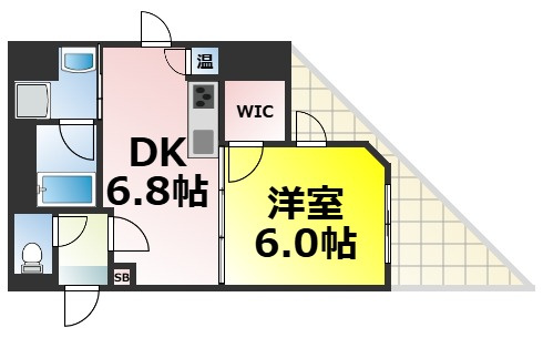 【間取り】 | アプライズ西長堀 仲介手数料無料