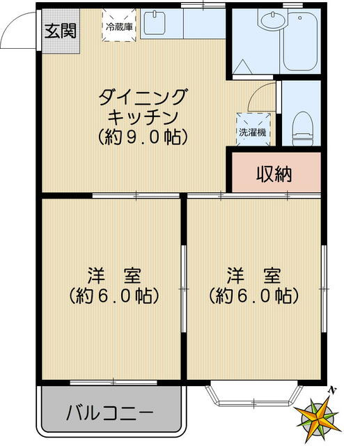 ジュネス白山Ｂ棟(ジュネスハクサンビートウ)
