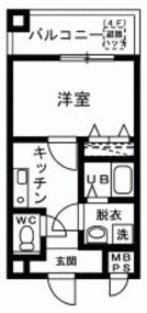 シャルムYY の間取り|間取りです。